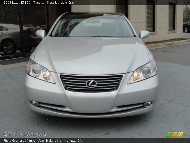 Tungsten Metallic / Light Gray 2008 Lexus ES 350