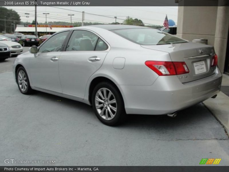 Tungsten Metallic / Light Gray 2008 Lexus ES 350