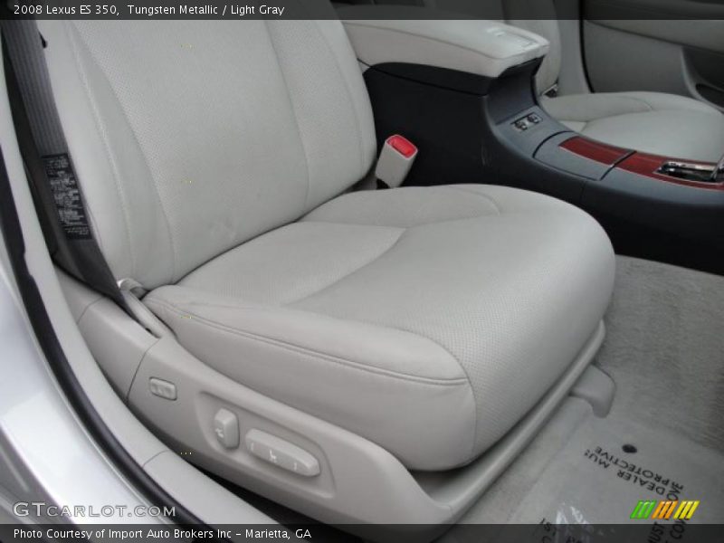 Tungsten Metallic / Light Gray 2008 Lexus ES 350