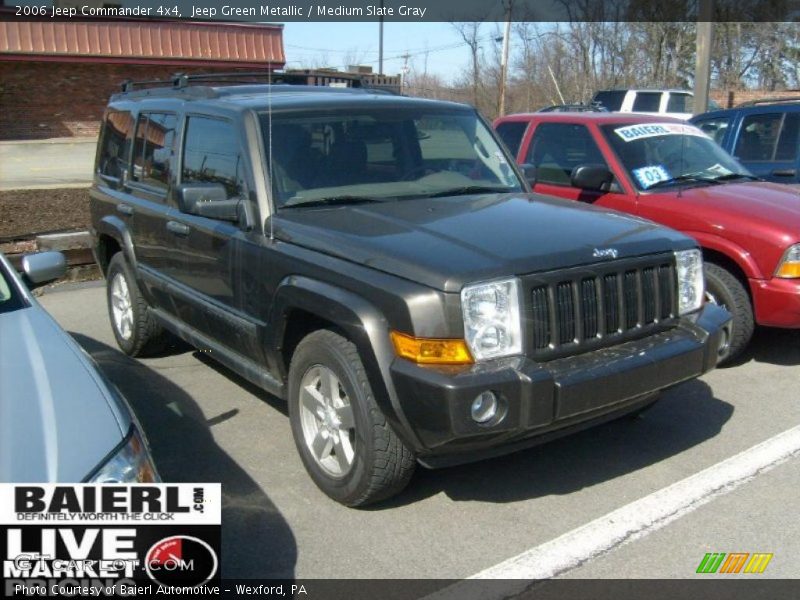 Jeep Green Metallic / Medium Slate Gray 2006 Jeep Commander 4x4