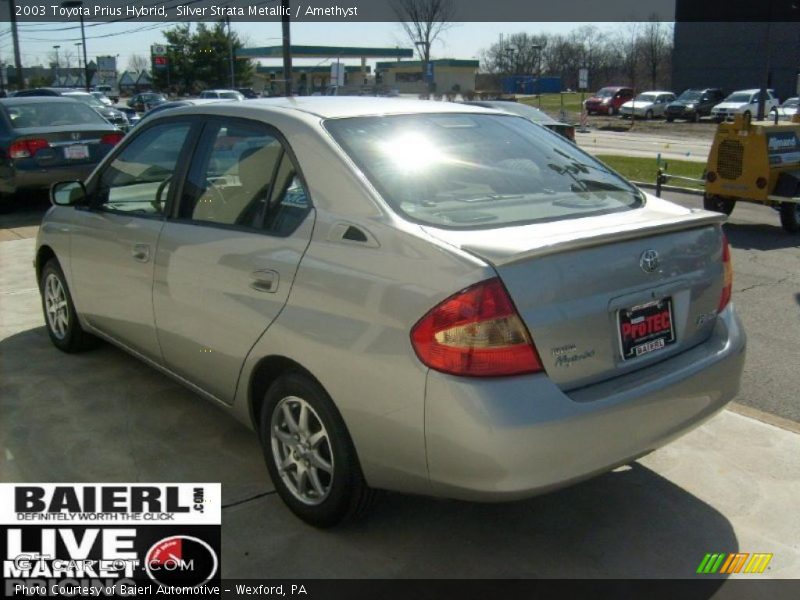 Silver Strata Metallic / Amethyst 2003 Toyota Prius Hybrid