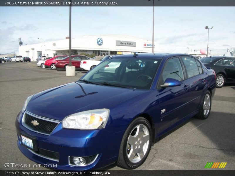 Dark Blue Metallic / Ebony Black 2006 Chevrolet Malibu SS Sedan