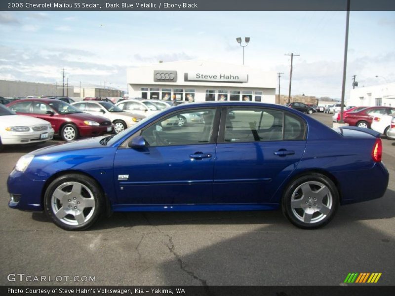 Dark Blue Metallic / Ebony Black 2006 Chevrolet Malibu SS Sedan