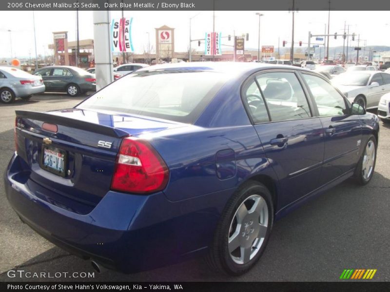 Dark Blue Metallic / Ebony Black 2006 Chevrolet Malibu SS Sedan
