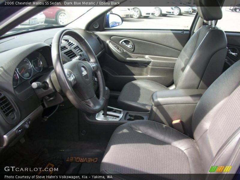  2006 Malibu SS Sedan Ebony Black Interior
