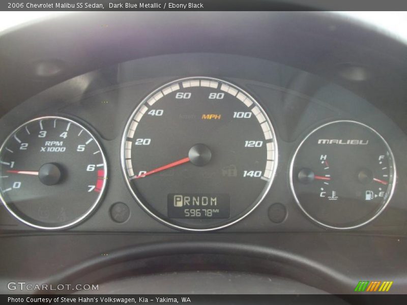  2006 Malibu SS Sedan SS Sedan Gauges