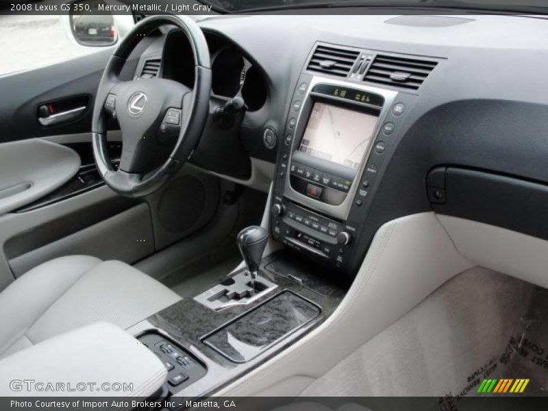 Mercury Metallic / Light Gray 2008 Lexus GS 350