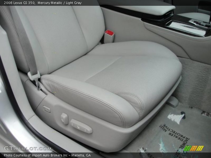 Mercury Metallic / Light Gray 2008 Lexus GS 350