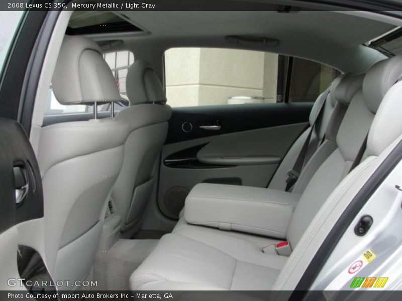 Mercury Metallic / Light Gray 2008 Lexus GS 350