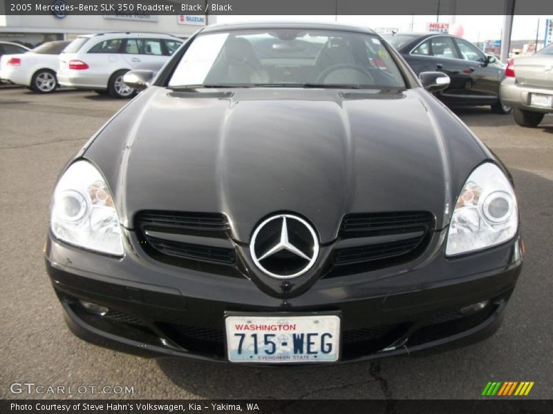Black / Black 2005 Mercedes-Benz SLK 350 Roadster
