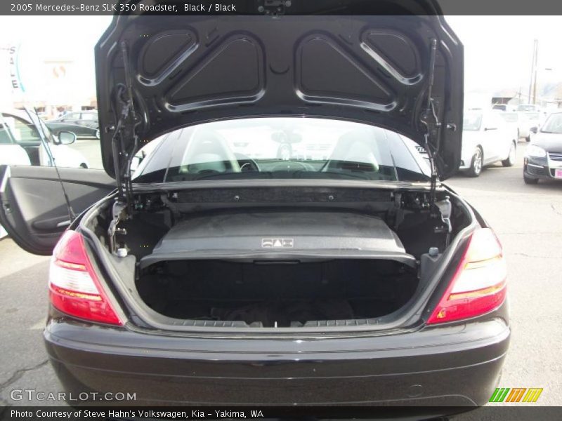 Black / Black 2005 Mercedes-Benz SLK 350 Roadster