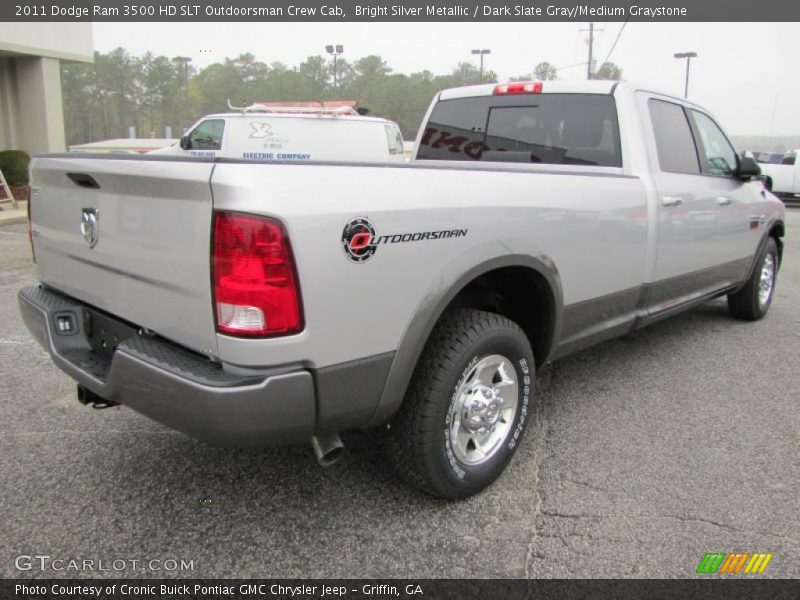  2011 Ram 3500 HD SLT Outdoorsman Crew Cab Bright Silver Metallic