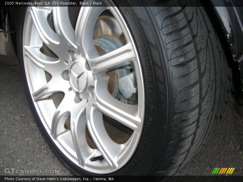 Black / Black 2005 Mercedes-Benz SLK 350 Roadster