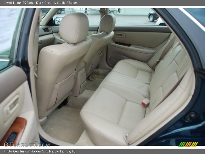Dark Green Metallic / Beige 1998 Lexus ES 300