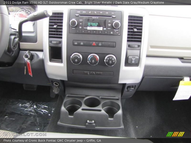 Controls of 2011 Ram 3500 HD SLT Outdoorsman Crew Cab