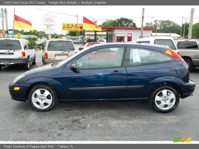  2003 Focus ZX3 Coupe Twilight Blue Metallic