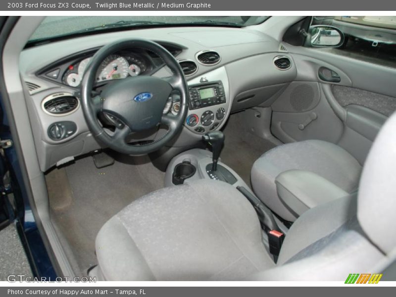 Medium Graphite Interior - 2003 Focus ZX3 Coupe 