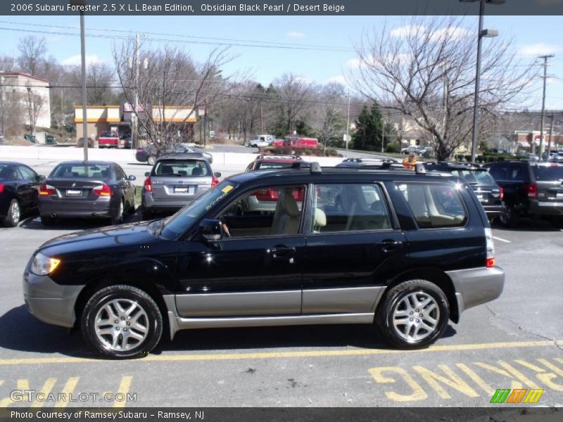 Obsidian Black Pearl / Desert Beige 2006 Subaru Forester 2.5 X L.L.Bean Edition