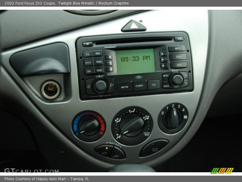 Controls of 2003 Focus ZX3 Coupe
