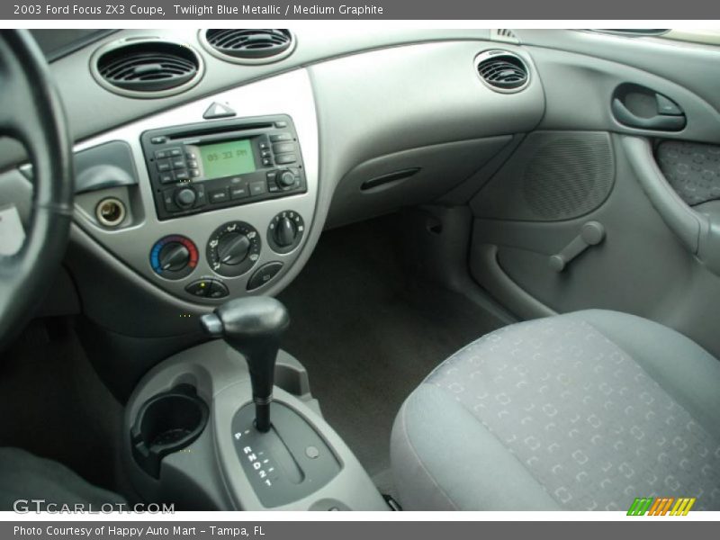 Twilight Blue Metallic / Medium Graphite 2003 Ford Focus ZX3 Coupe
