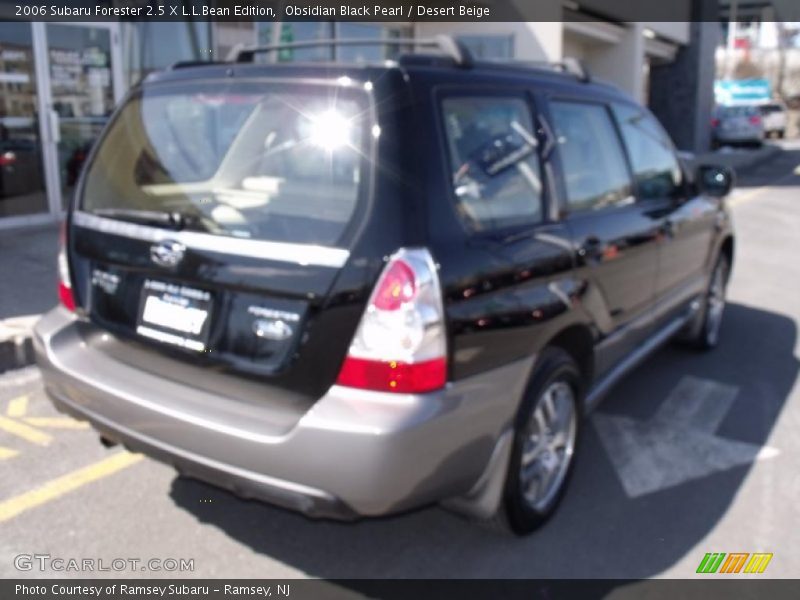 Obsidian Black Pearl / Desert Beige 2006 Subaru Forester 2.5 X L.L.Bean Edition