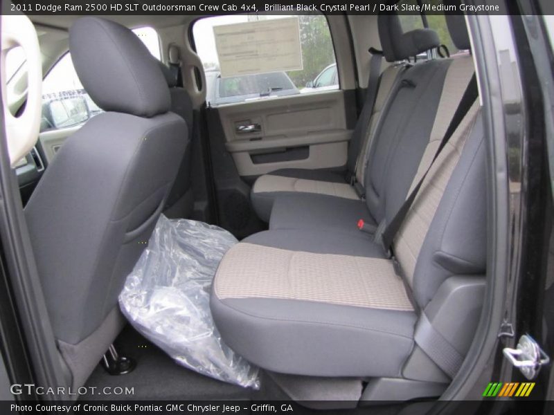  2011 Ram 2500 HD SLT Outdoorsman Crew Cab 4x4 Dark Slate/Medium Graystone Interior