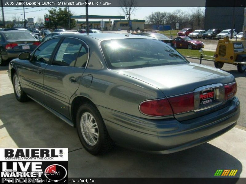 Steelmist Gray Metallic / Gray 2005 Buick LeSabre Custom