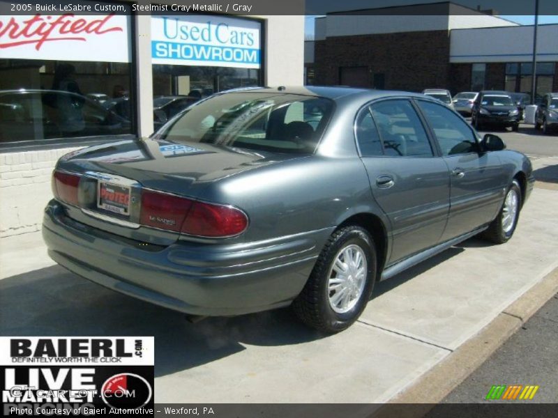Steelmist Gray Metallic / Gray 2005 Buick LeSabre Custom