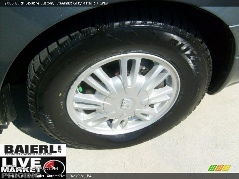 Steelmist Gray Metallic / Gray 2005 Buick LeSabre Custom
