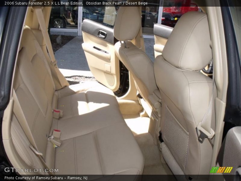 Obsidian Black Pearl / Desert Beige 2006 Subaru Forester 2.5 X L.L.Bean Edition