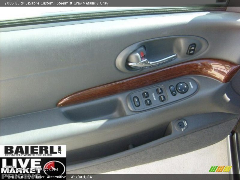 Steelmist Gray Metallic / Gray 2005 Buick LeSabre Custom