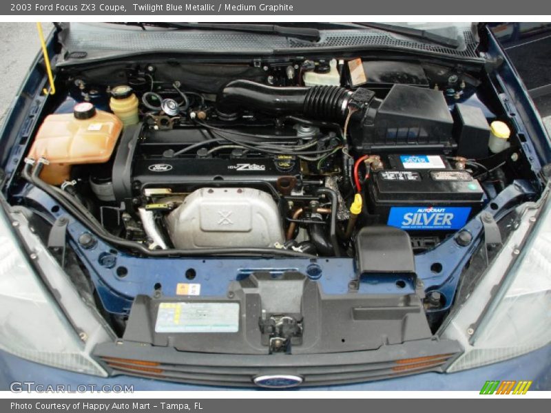  2003 Focus ZX3 Coupe Engine - 2.0L DOHC 16V Zetec 4 Cylinder