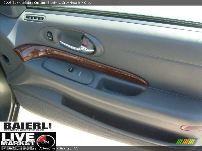 Steelmist Gray Metallic / Gray 2005 Buick LeSabre Custom