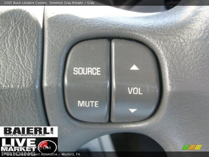 Steelmist Gray Metallic / Gray 2005 Buick LeSabre Custom