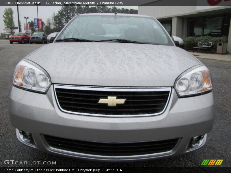 Silverstone Metallic / Titanium Gray 2007 Chevrolet Malibu LTZ Sedan