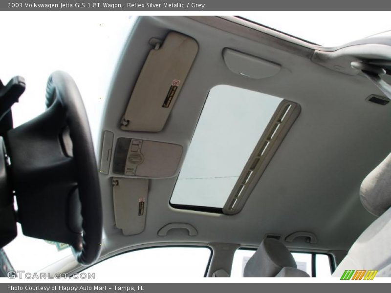 Sunroof of 2003 Jetta GLS 1.8T Wagon