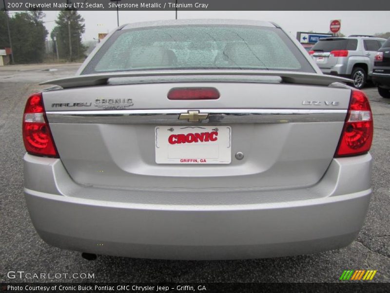 Silverstone Metallic / Titanium Gray 2007 Chevrolet Malibu LTZ Sedan