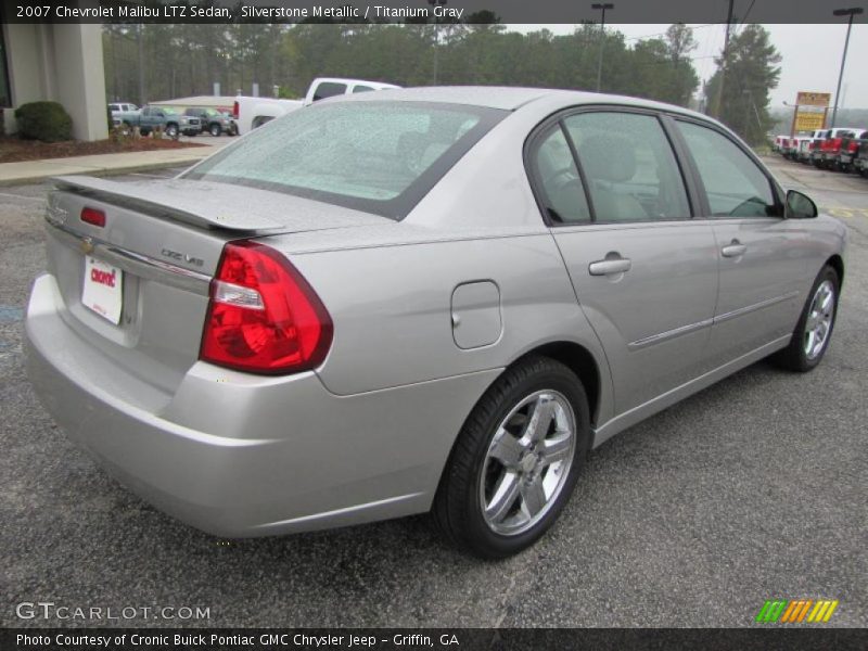 Silverstone Metallic / Titanium Gray 2007 Chevrolet Malibu LTZ Sedan