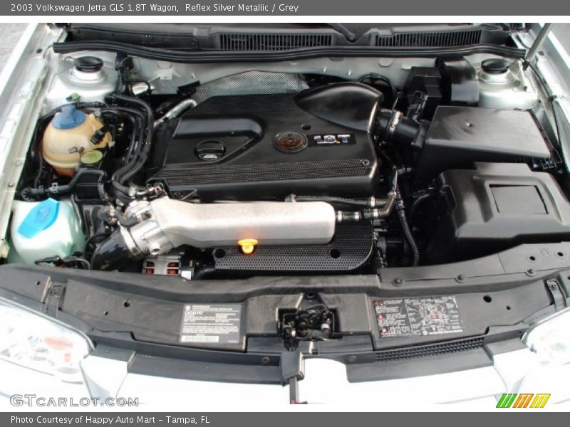  2003 Jetta GLS 1.8T Wagon Engine - 1.8 Liter Turbocharged DOHC 20-Valve 4 Cylinder