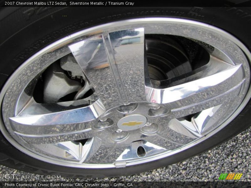 Silverstone Metallic / Titanium Gray 2007 Chevrolet Malibu LTZ Sedan