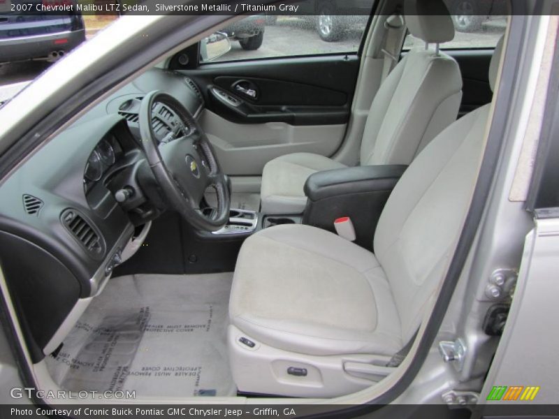  2007 Malibu LTZ Sedan Titanium Gray Interior