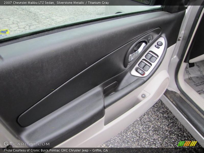 Silverstone Metallic / Titanium Gray 2007 Chevrolet Malibu LTZ Sedan