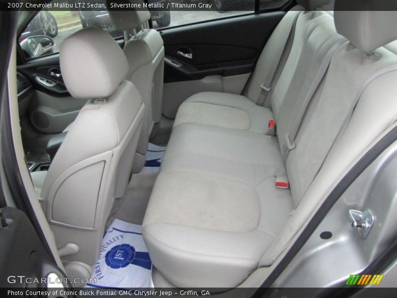  2007 Malibu LTZ Sedan Titanium Gray Interior
