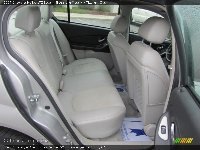  2007 Malibu LTZ Sedan Titanium Gray Interior