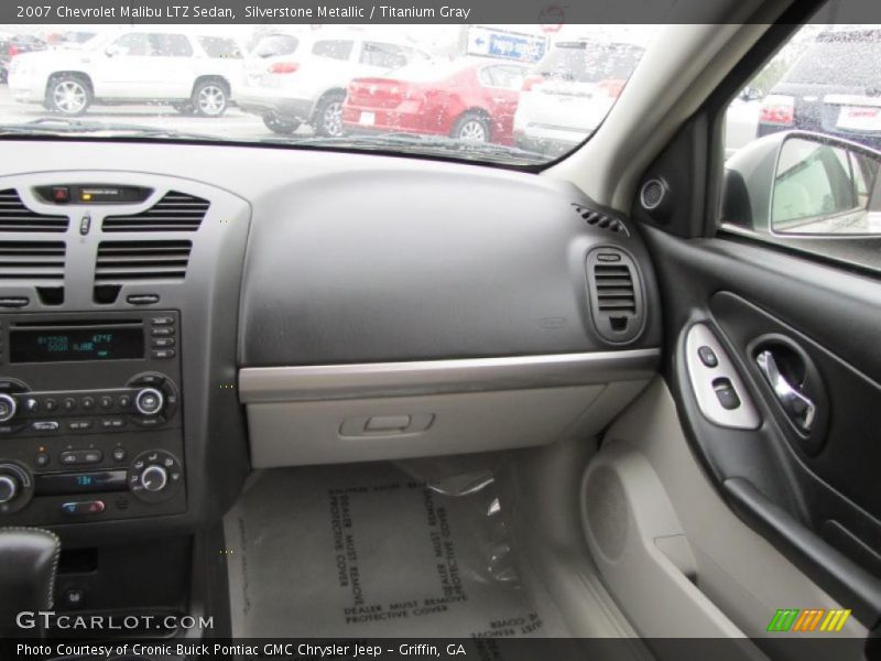 Silverstone Metallic / Titanium Gray 2007 Chevrolet Malibu LTZ Sedan
