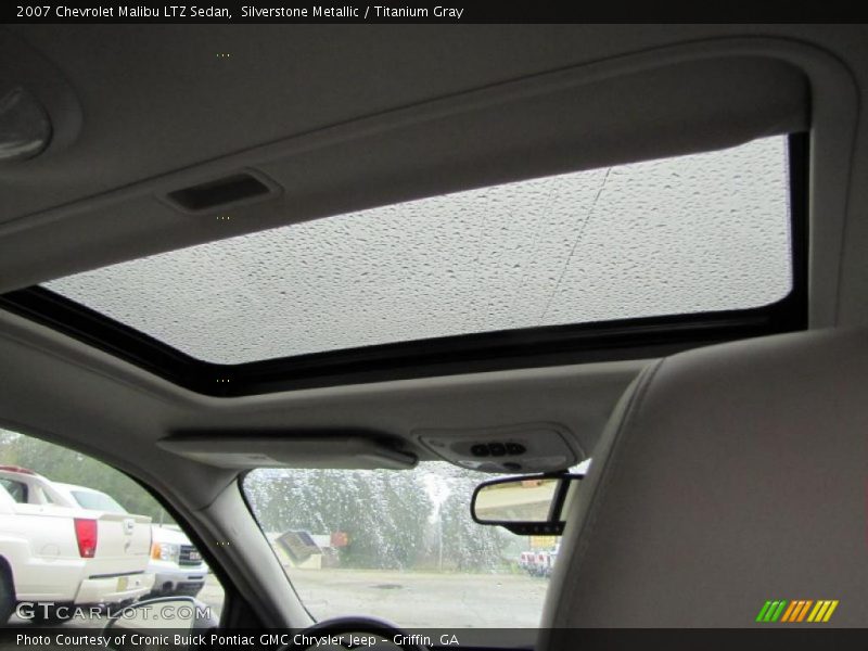 Silverstone Metallic / Titanium Gray 2007 Chevrolet Malibu LTZ Sedan