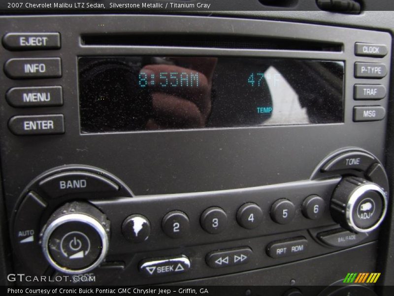 Silverstone Metallic / Titanium Gray 2007 Chevrolet Malibu LTZ Sedan