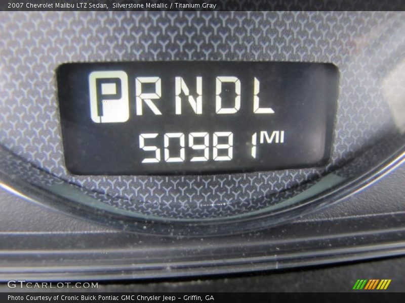 Silverstone Metallic / Titanium Gray 2007 Chevrolet Malibu LTZ Sedan