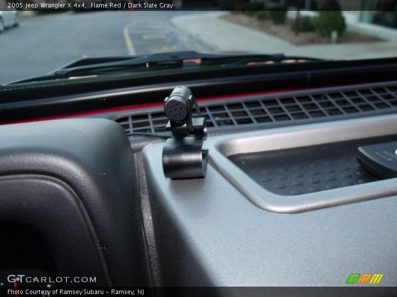 Flame Red / Dark Slate Gray 2005 Jeep Wrangler X 4x4