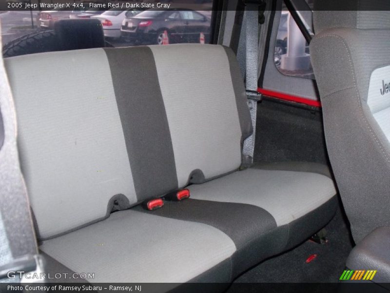 Flame Red / Dark Slate Gray 2005 Jeep Wrangler X 4x4
